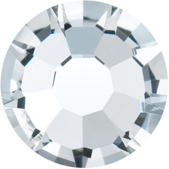 Preciosa Rivets silver - Crystal (SS18)