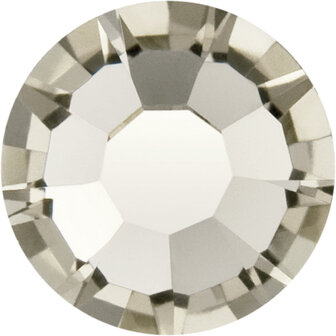 Preciosa Rivets silver - Black Diamond 40010 (SS34) per 288 stuks