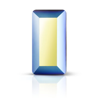 Preciosa Baguette MAXIMA - Jet AB HF 23980 (4 x 2 mm) per 1440 stuks