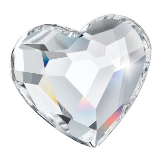 Preciosa Heart MAXIMA - Crystal DF 00030 (10 mm) per 144 stuks