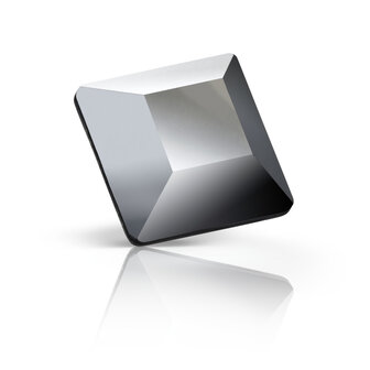 Preciosa Square MAXIMA - Jet Hematite DF 23980 (3 x 3 mm) per 1440 stuks