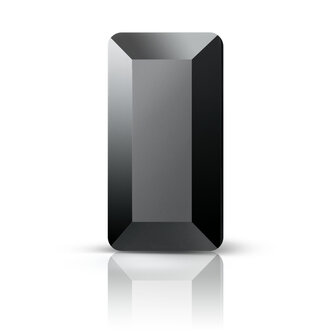 Preciosa Baguette MAXIMA - Jet DF 23980 (4 x 2 mm) - per 1440 stuks (10 gross)