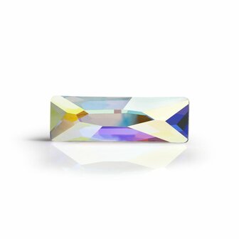 Preciosa Slim Baguette MAXIMA - Crystal AB DF 00030 (15 x 5 mm) per 72 stuks