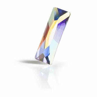 Preciosa Slim Baguette MAXIMA - Crystal AB DF 00030 (15 x 5 mm) per 72 stuks