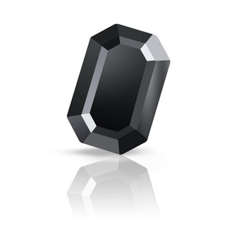 Preciosa Octagon MAXIMA - Jet DF 23980 (6x4 mm) - per 720 stuks (5 gross)