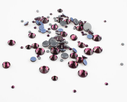 Superior Glamour hotfix steentjes - Amethyst (Dark) (SS30)