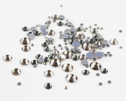 Superior Glamour hotfix steentjes - Black Diamond (SS30)