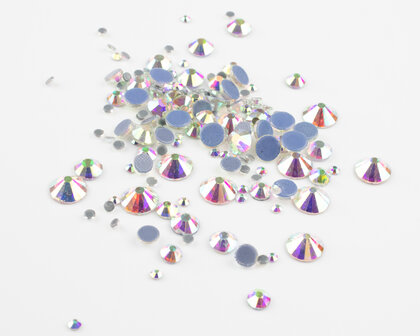 Superior Glamour hotfix steentjes - Crystal AB (SS30) per 288 stuks