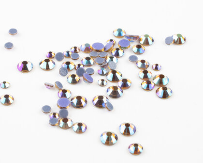 Superior Glamour hotfix steentjes - Light Colorado Topaz AB (SS6 - SS20)