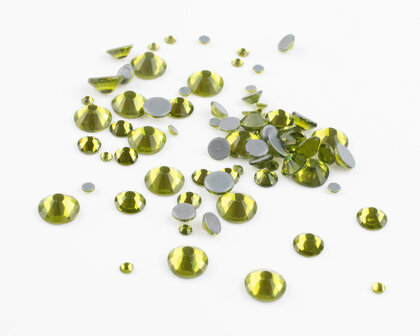 Superior Glamour hotfix steentjes - Olivine (SS30)