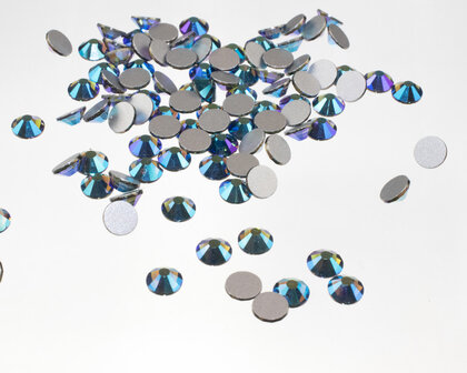 Superior Glamour non-hotfix steentjes - Black Diamond AB (SS5 - SS20)
