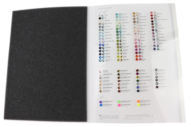 Preciosa Kleurenkaart Chaton Rose Maxima Colours en Coatings - per stuk