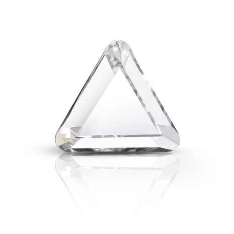 Preciosa Triangle MAXIMA - Crystal HF 00030 (6 mm) per 288 stuks