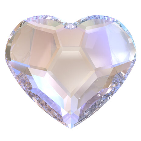 Preciosa Heart MAXIMA - Crystal AB DF 00030 (10 mm) per 144 stuks