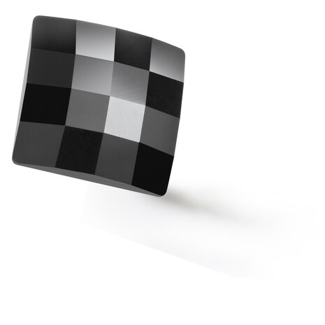 Preciosa Chessboard Square MAXIMA - Jet DF 23980 (8 x 8 mm) per 144 stuks