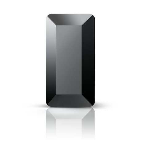 Preciosa Baguette MAXIMA - Jet DF 23980 (4 x 2 mm) - per 1440 stuks (10 gross)