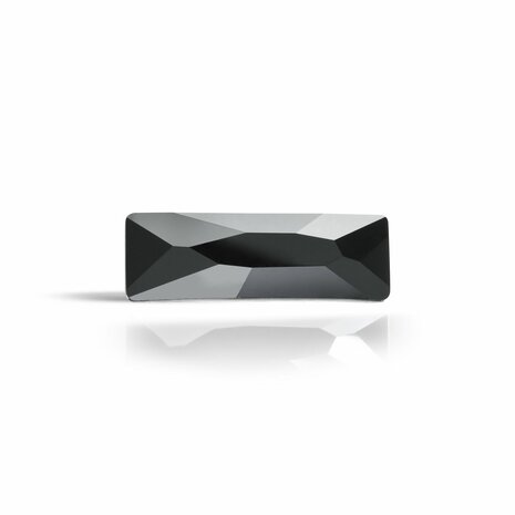 Preciosa Slim Baguette MAXIMA - Jet U 00030 (15 x 5 mm) per 72 stuks