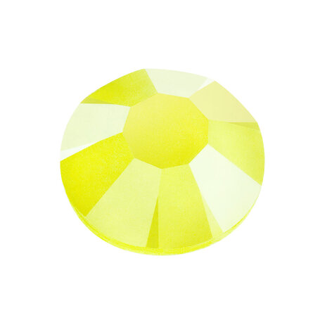 Preciosa Chaton Rose MAXIMA - Crystal Neon Yellow DF 00030 (SS30) Glow in the Dark per 288 stuks