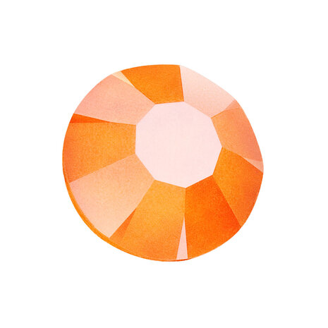 Preciosa Chaton Rose MAXIMA - Crystal Neon Orange DF 00030 (SS10 - SS20) Glow in the Dark per 1440 stuks