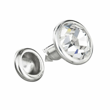 Preciosa Rivets silver - Chrysolite 50000