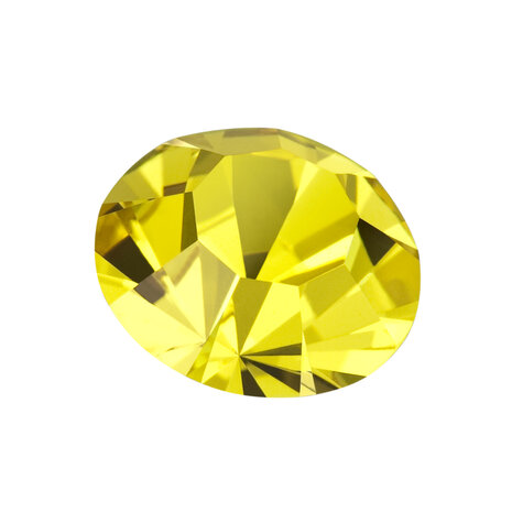 Citrine (SS2,5-SS50) Preciosa Chaton Maxima Pointed Back Jewellery stones