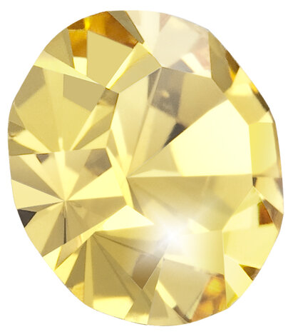 Light Topaz (SS2,5-SS50) Preciosa Chaton Maxima Pointed Back Jewellery stones