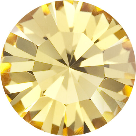 Light Topaz (SS2,5-SS50) Preciosa Chaton Maxima Pointed Back Jewellery stones