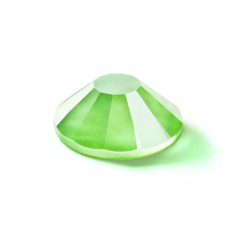 Preciosa Chaton Rose MAXIMA - Crystal Neon Green DF 00030 (SS10 - SS20) Glow in the Dark - per 1440 stuks (10 gross)