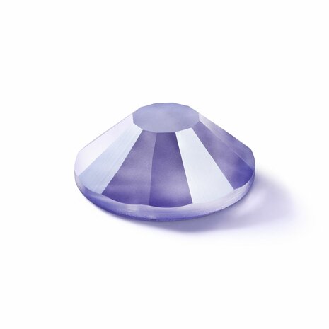 Preciosa Chaton Rose MAXIMA - Crystal Neon Violet DF 00030 (SS10 - SS20) Glow in the Dark - per 1440 stuks (10 gross)