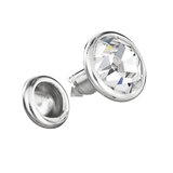 Preciosa Rivets silver - Aquamarine 60000 (SS34) per 288 stuks_