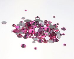 Superior Glamour non-hotfix steentjes - Fuchsia (SS30) per 288 stuks (2 gross)