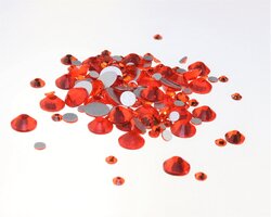 Superior Glamour non-hotfix steentjes - Orange (Hyacinth) SS3 - SS20