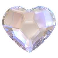 Preciosa Heart MAXIMA - Crystal AB DF 00030 (10 mm) - per 144 stuks (gross)