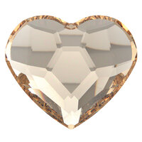 Preciosa Heart MAXIMA - Crystal Honey DF 00030 (14 mm) - per 108 stuks