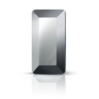 Preciosa Baguette MAXIMA - Jet Hematite DF 23980 (4 x 2 mm) per 1440 stuks