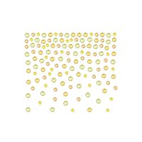 Pavé Fade (59.4 x 50.9 x 1.5mm) - Preciosa Transfer - Chaton Rose MAXIMA HF - Geeltinten (per 10 stuks)