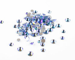 Superior Glamour non-hotfix steentjes - Light Sapphire AB (SS30) per 288 stuks (2 gross)