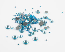 Superior Glamour hotfix steentjes - Aquamarine (SS6 - SS20)