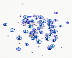 Superior Glamour hotfix steentjes - Sapphire AB (SS6 - SS20)