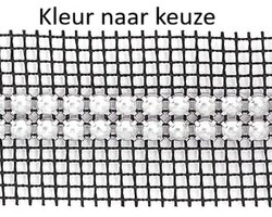 Metal Banding - Colours - 2 rijen - per 20 meter  