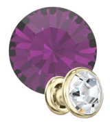 Preciosa Rivets gold - Amethyst 20050