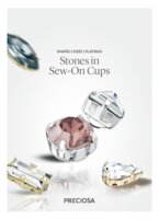 Preciosa stalenkaart Stones in Sew-on Cups - per stuk