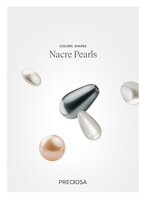 Preciosa stalenkaart Nacre Pearls - per stuk